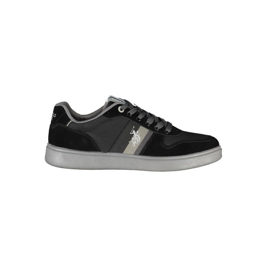 US POLO ASSN. Black Polyethylene Men's Sneaker