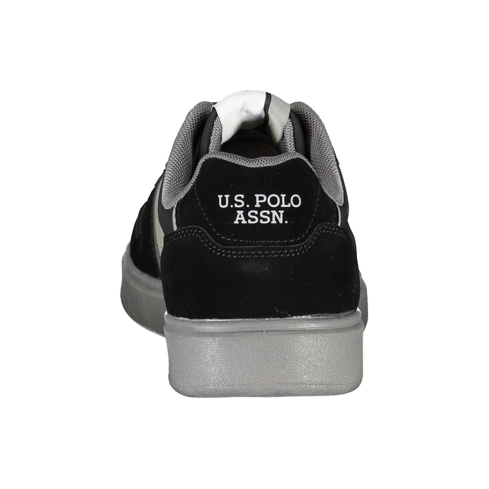 US POLO ASSN. Black Polyethylene Men's Sneaker