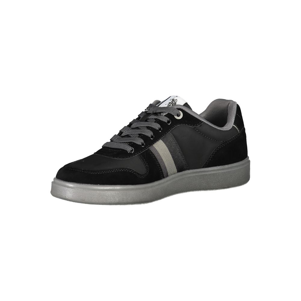 US POLO ASSN. Black Polyethylene Men's Sneaker