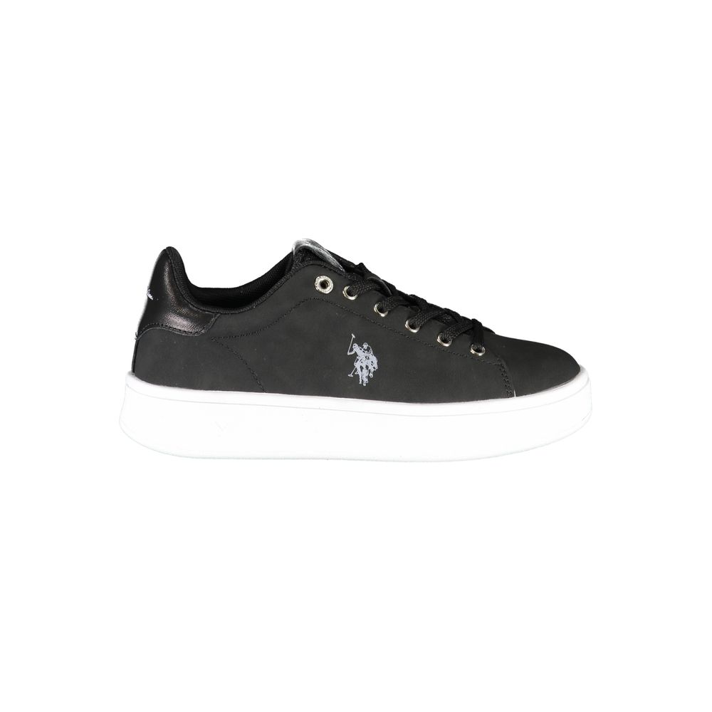 U.S. POLO ASSN. Schwarzer Polyester Damen Sneaker