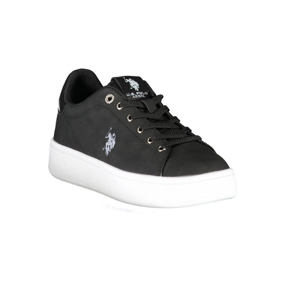 US POLO ASSN. Black Polyester Women's Sneaker