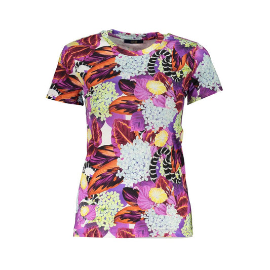 Cavalli Class Purple Cotton Tops &amp; T-Shirt