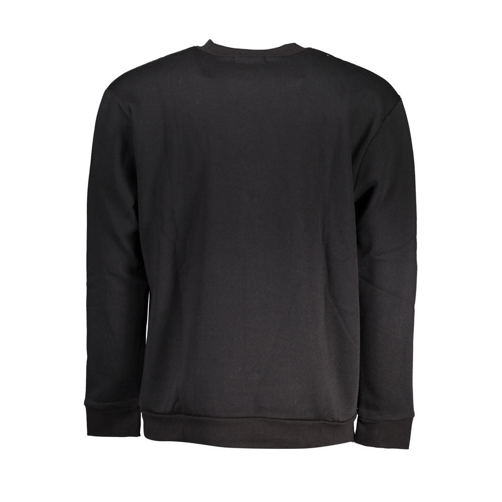 Cavalli Class Elegantes Fleece-Sweatshirt mit Rundhalsausschnitt