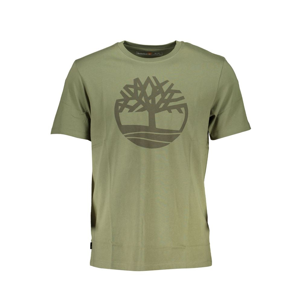 Timberland T-shirt made of green cotton