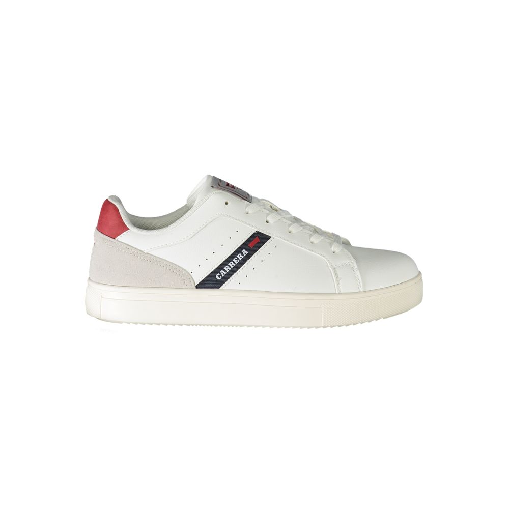 Carrera sneakers made of white polyester