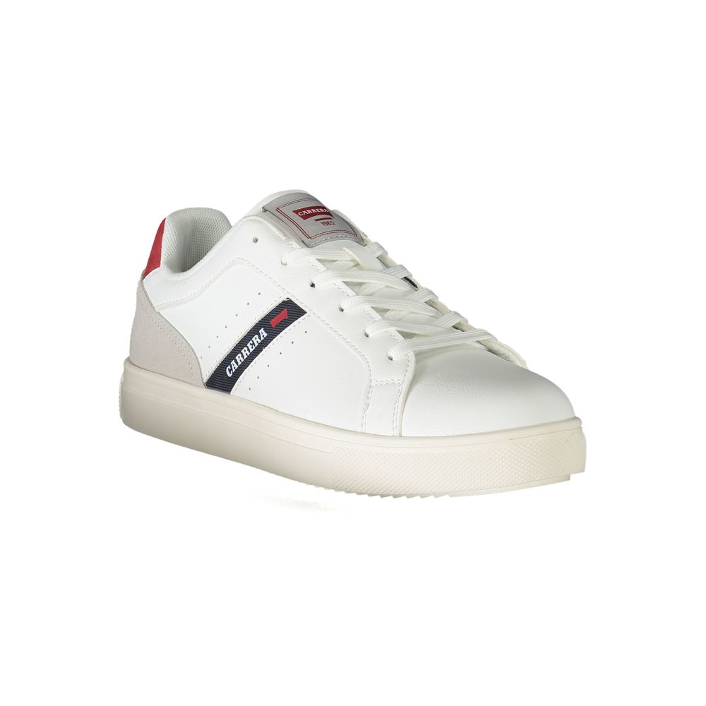 Carrera sneakers made of white polyester