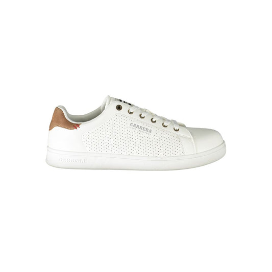 Carrera sneakers made of white polyester