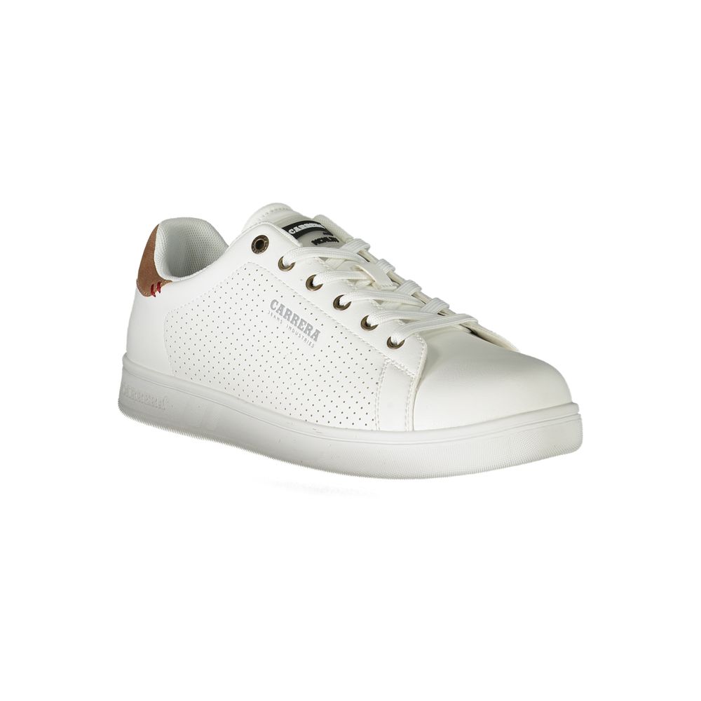 Carrera sneakers made of white polyester