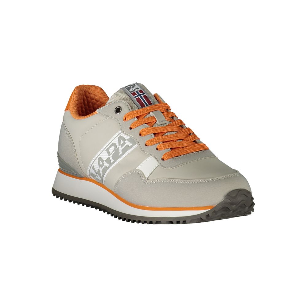 Napapijri Grey Polyester Sneakers