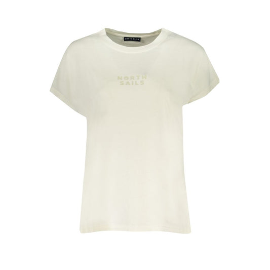 North Sails White Cotton Tops &amp; T-Shirt