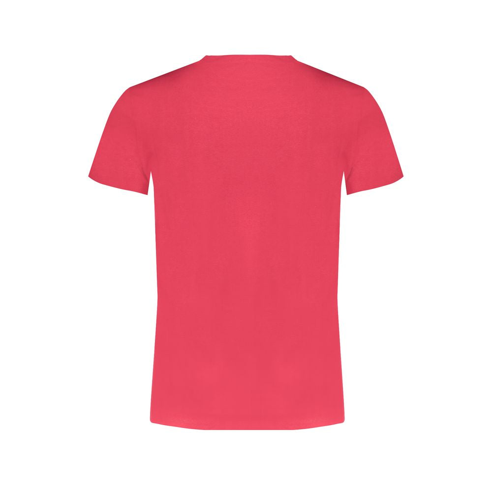 Trussardi T-Shirt aus roter Baumwolle