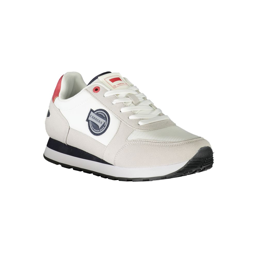 Carrera sneakers made of white polyester