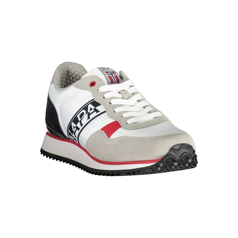 Napapijri White Polyester Men's Sneakers