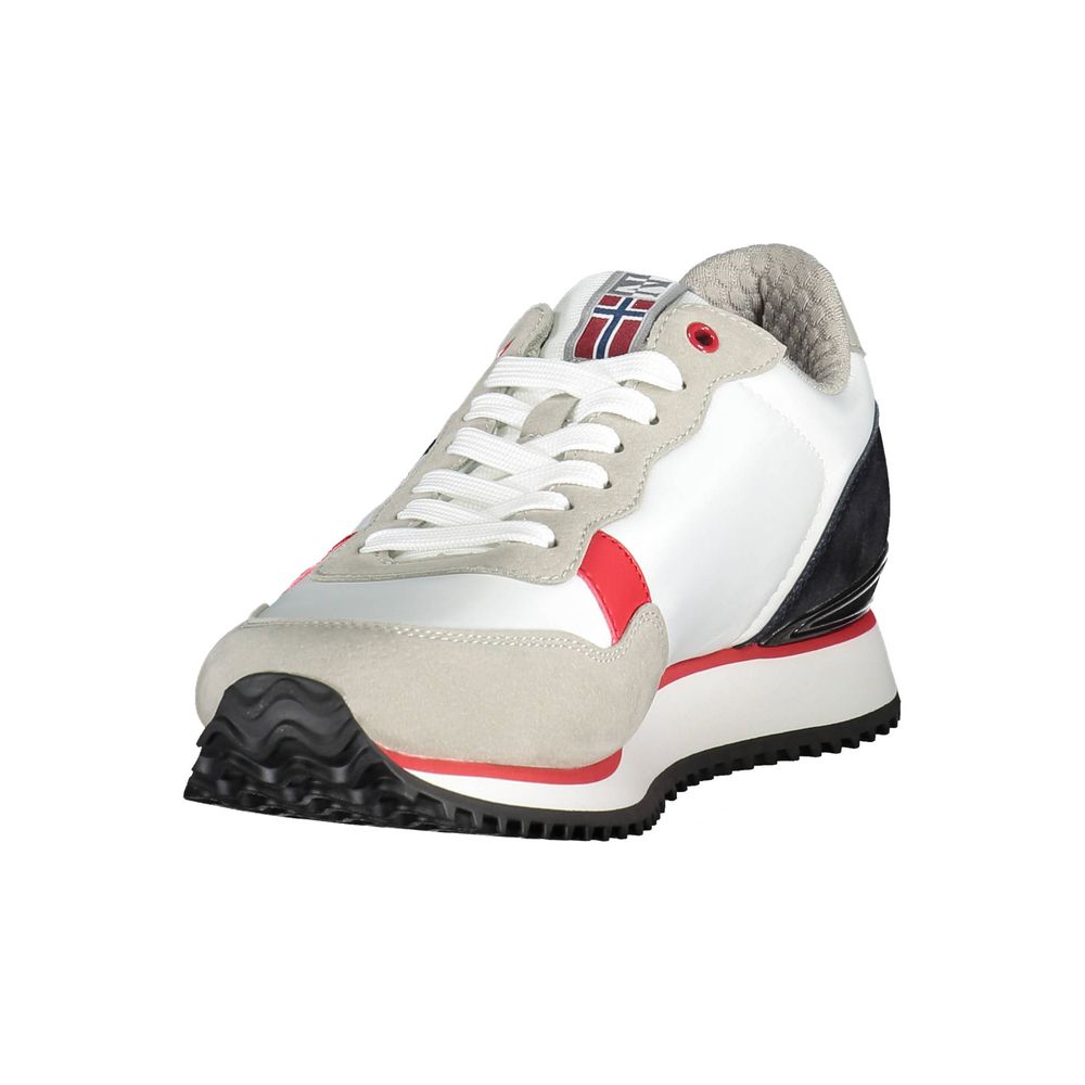 Napapijri White Polyester Men's Sneakers