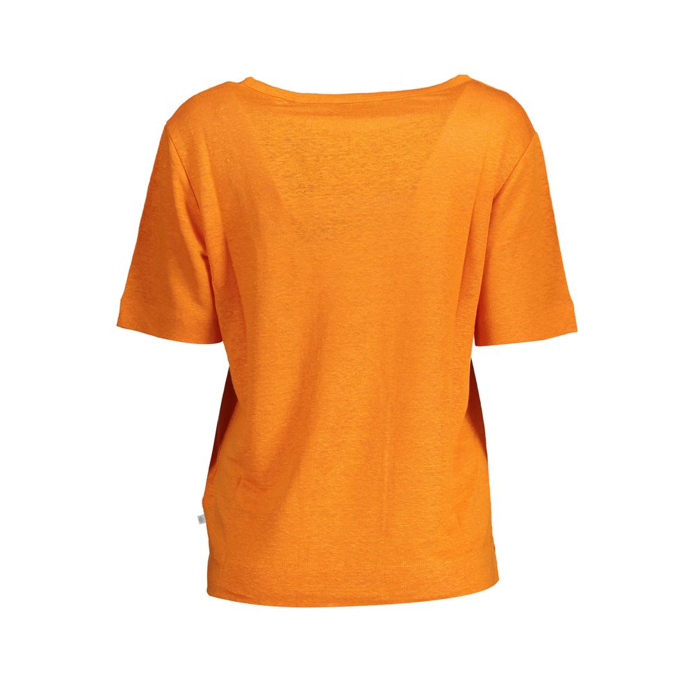 Gant Orange Linen Top for Women