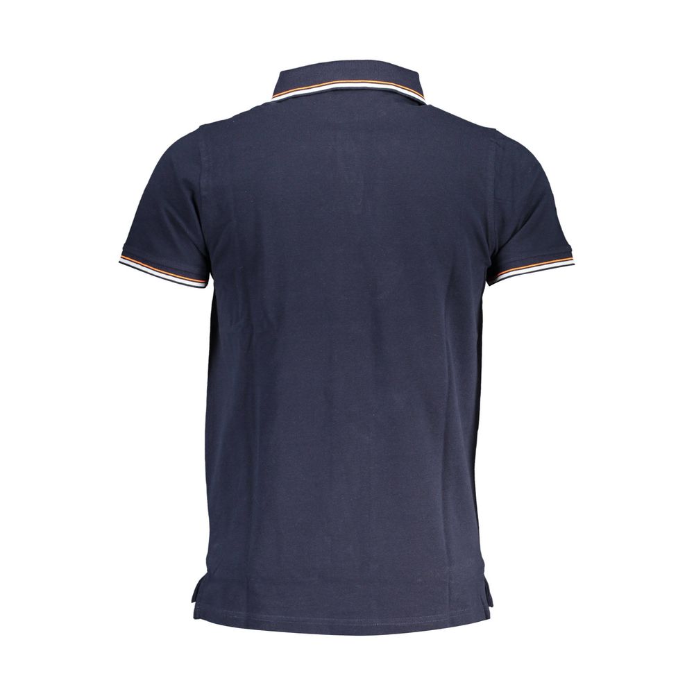 Norway 1963 Blue Cotton Polo Shirt for Men