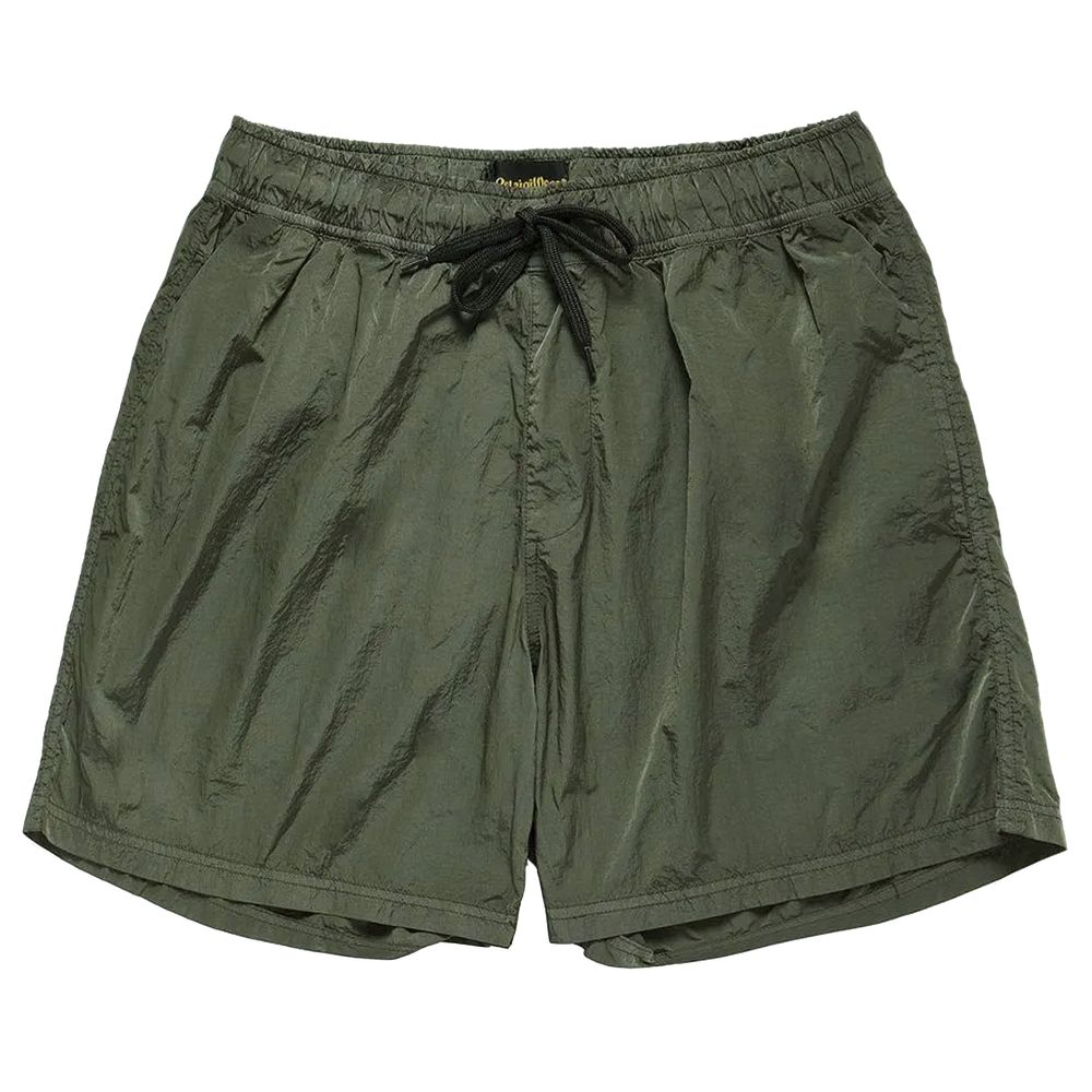 Refrigiwear Green Nylon Swim Trunks for Men