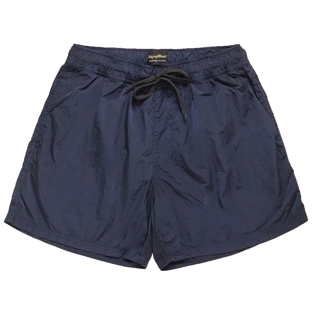 Refrigiwear Blue Nylon Swim Trunks for Men