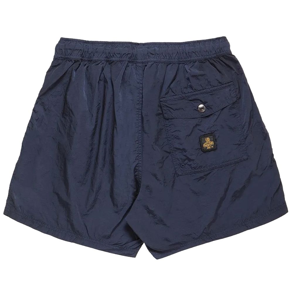 Refrigiwear Blue Nylon Swim Trunks for Men