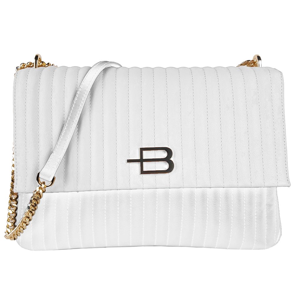 Baldinini Trend Elegant quilted shoulder bag made of calf leather