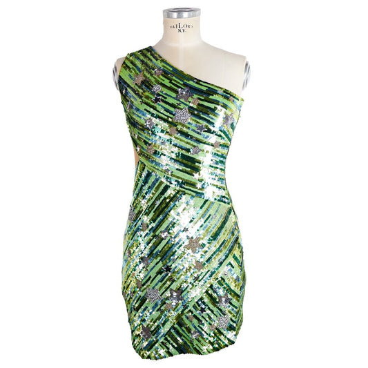 Elisabetta Franchi Green Polyamide Dress for Women