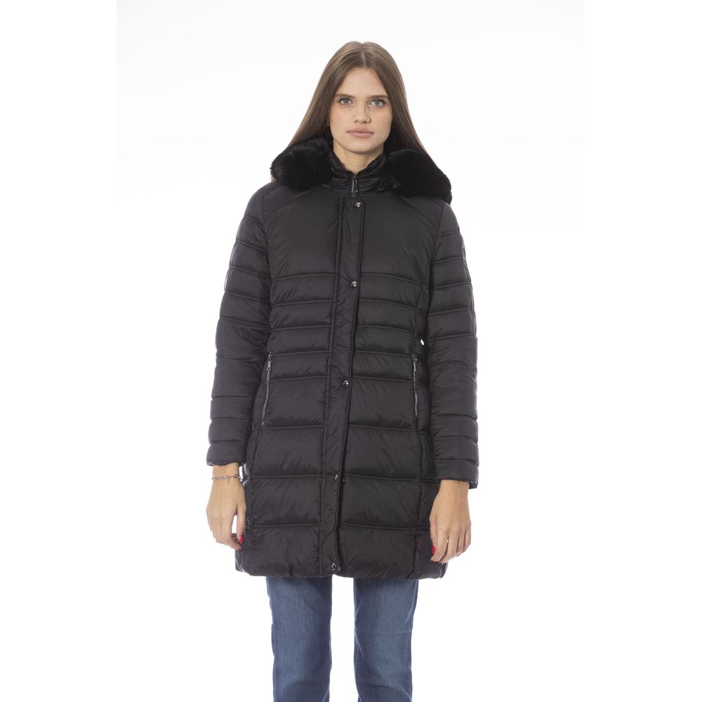 Baldinini Trend Black Polyester Women's Jacket