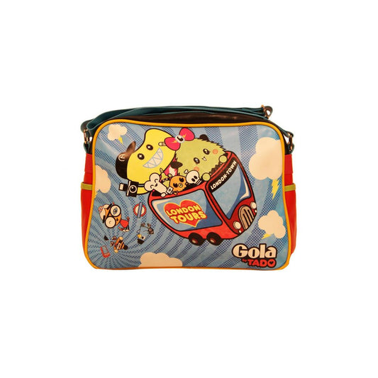 Gola Handtasche aus hellblauem Stoff