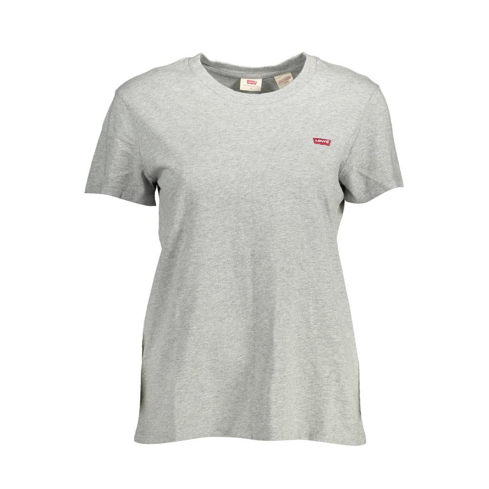 Levi's "Gray Cotton T-Shirt for Women"