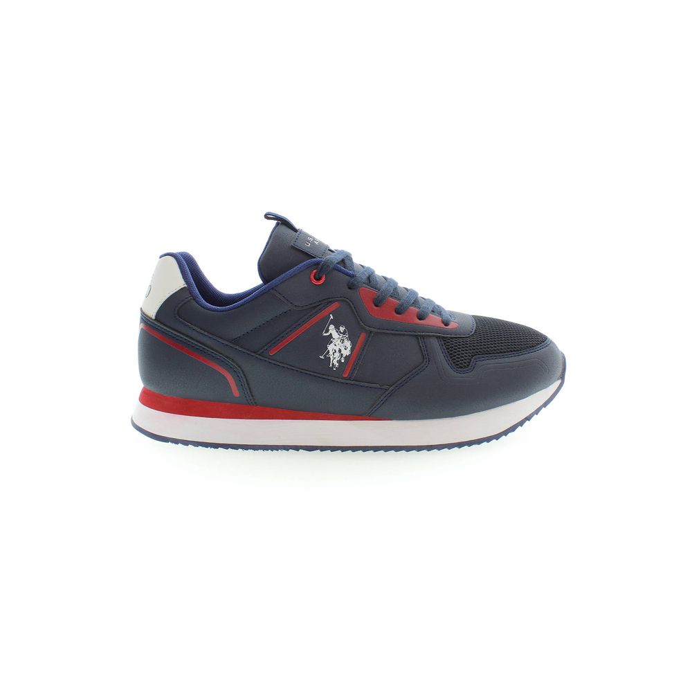 US POLO ASSN. Simple blue sneakers with contrasting detail