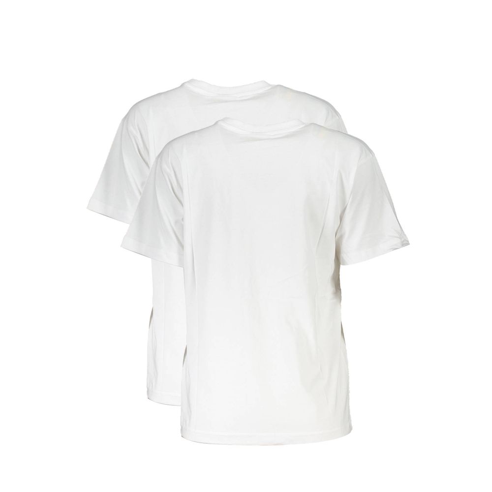 Fila White Cotton T-Shirt for Women