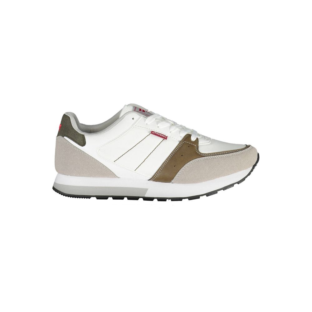 Carrera White Eco Leather Men's Sneakers