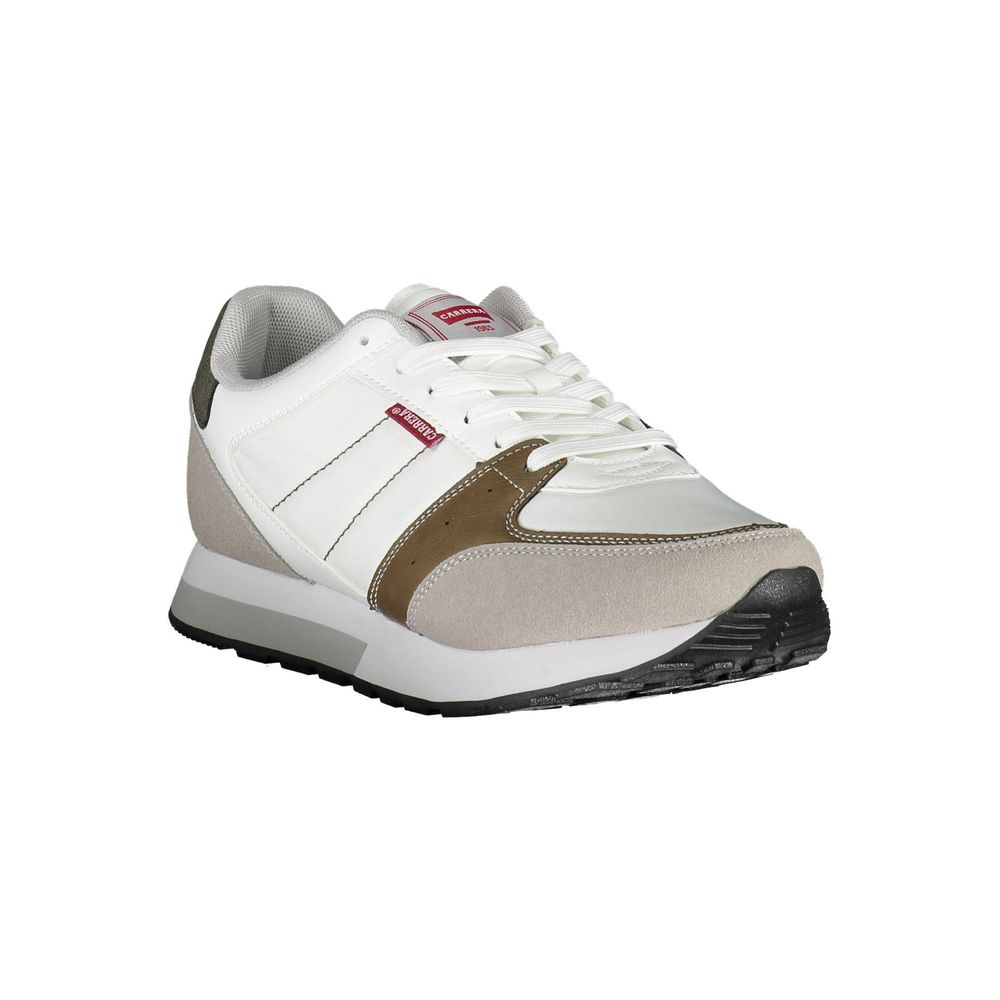 Carrera White Eco Leather Men's Sneakers