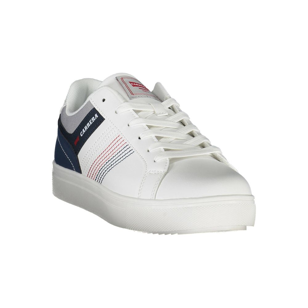 Carrera White Eco Leather Men's Sneakers