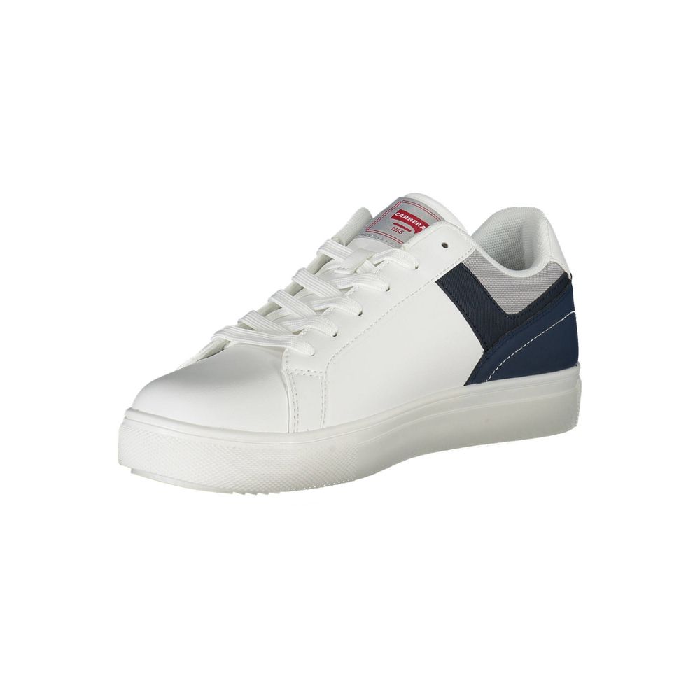 Carrera White Eco Leather Men's Sneakers