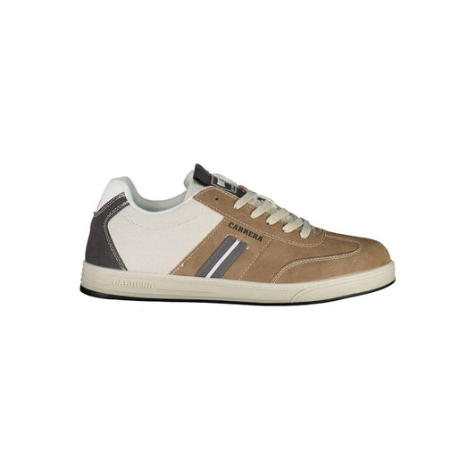 Carrera Brown ECO Leather Men's Sneakers