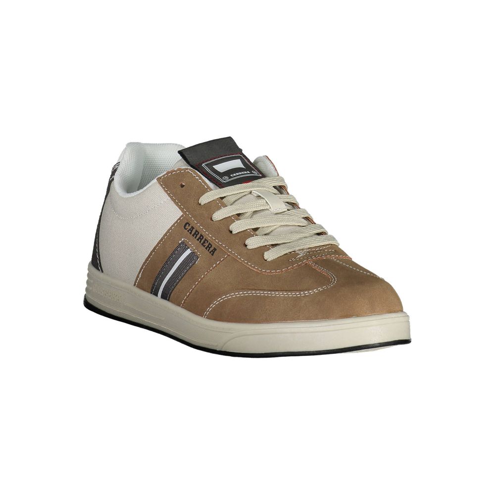 Carrera Brown ECO Leather Men's Sneakers