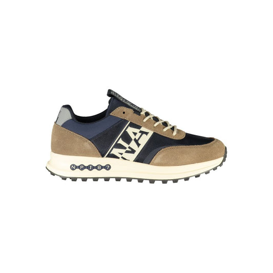 Napapijri Raised Blue Lace-Up Sneakers