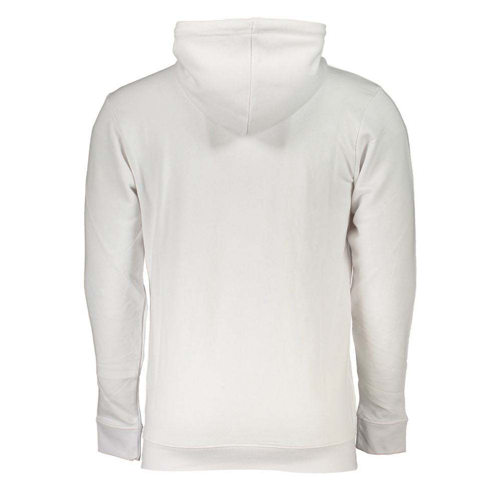 Cavalli Class Weißer Baumwollpullover für Männer