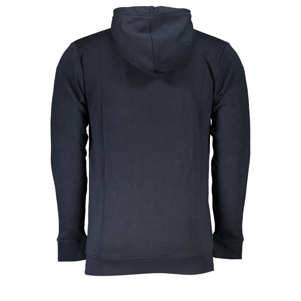 Cavalli Class Blauer Baumwollpullover für Männer