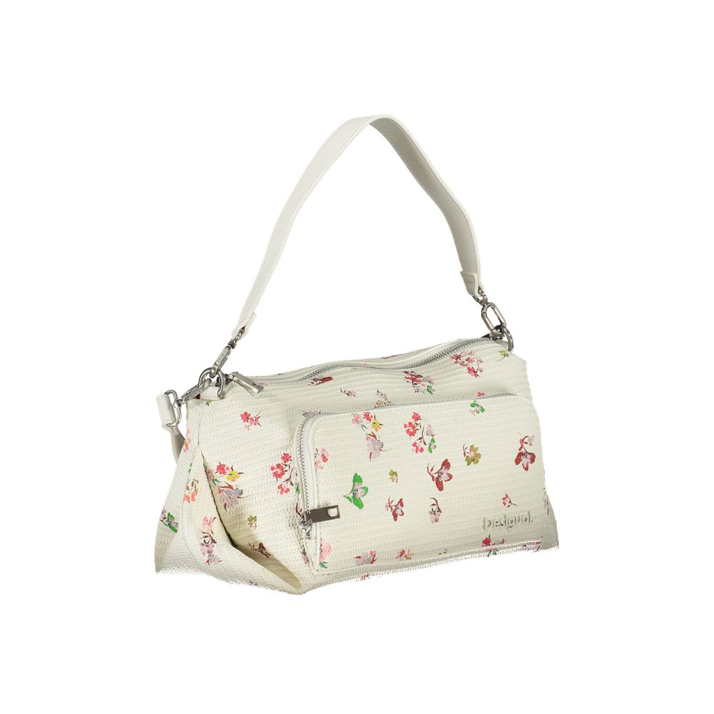 Desigual handbag made of white polyethylene