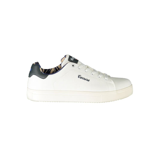 Carrera sneakers made of white polyester