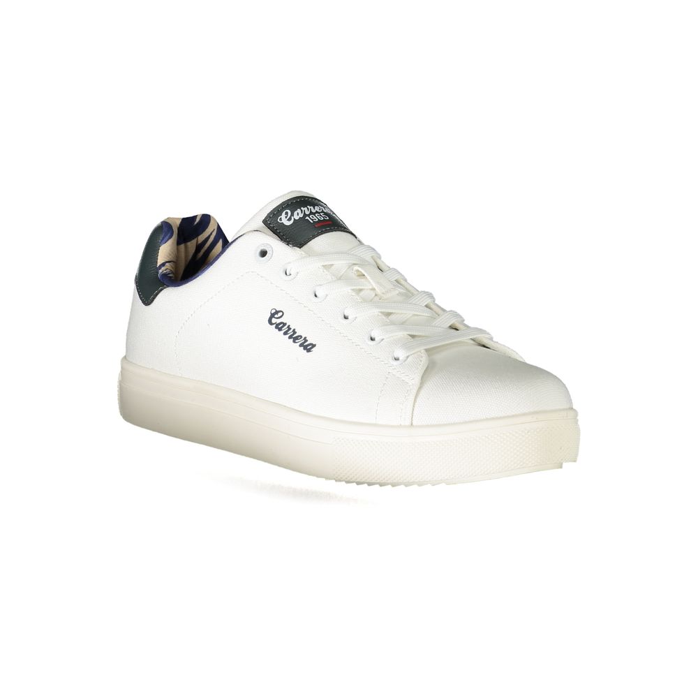 Carrera sneakers made of white polyester