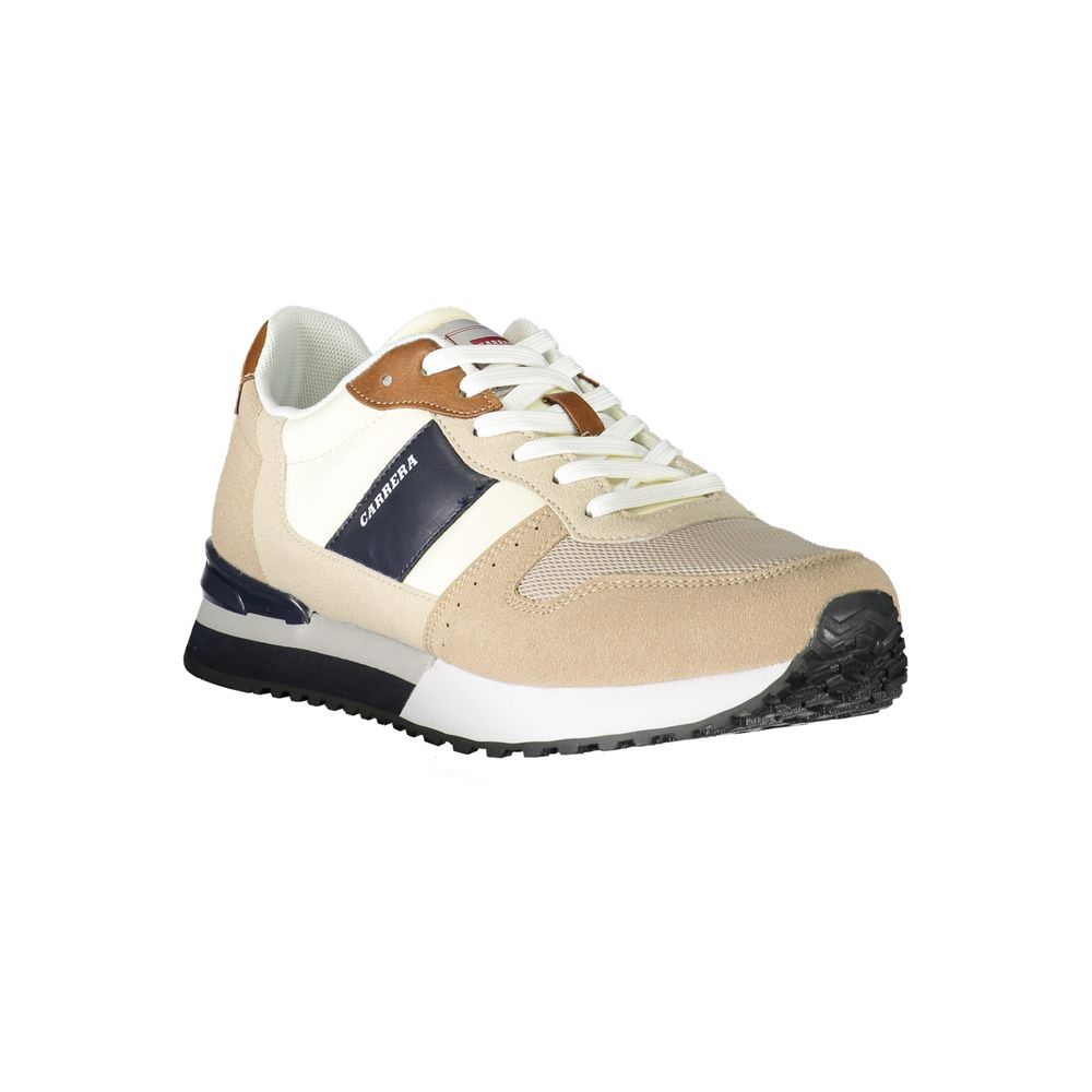 Carrera Beige Polyester Sneakers