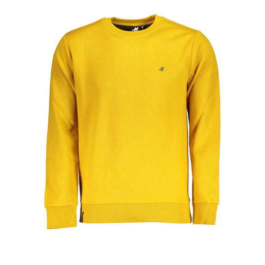 US Grand Polo Yellow Cotton Sweater