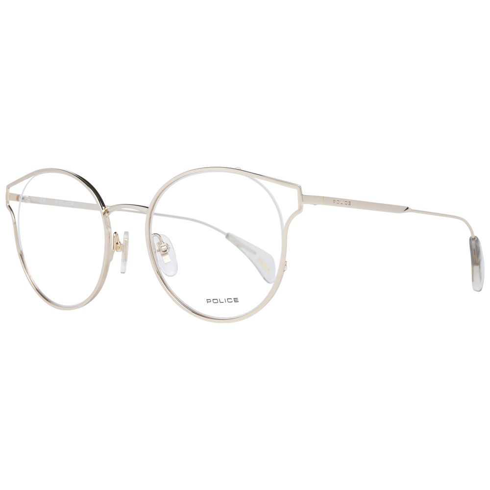 Police Rose Gold Women Optical Eyeglasses Frames