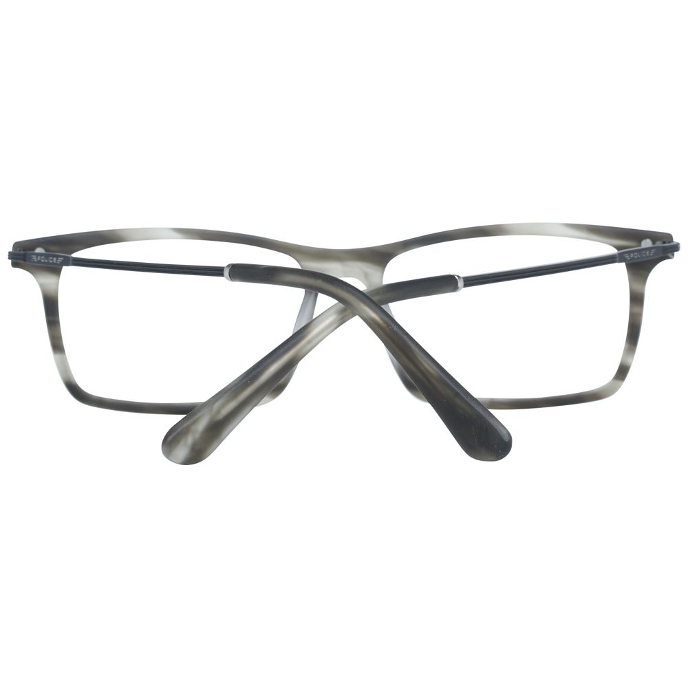 Police Gray Men Optical Eyeglasses Frames