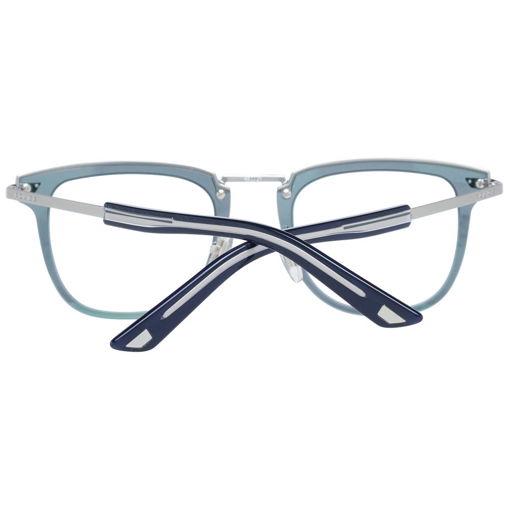 Police Silver Optical Eyeglasses Frames for Men