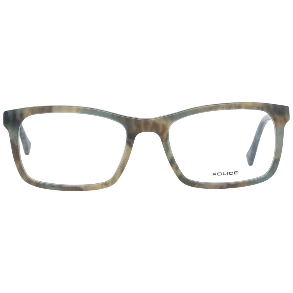 Police Green Men Optical Eyeglass Frames