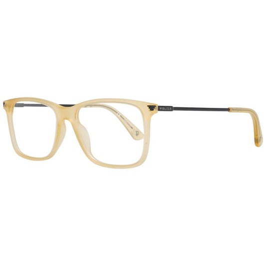 Police Yellow Men Optical Eyeglass Frames