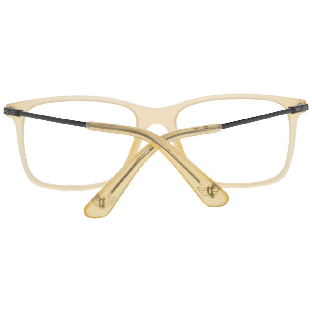 Police Yellow Men Optical Eyeglass Frames